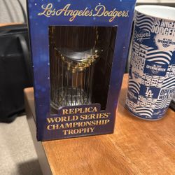 Dodgers 2024 Replica World Series Champions Trophy