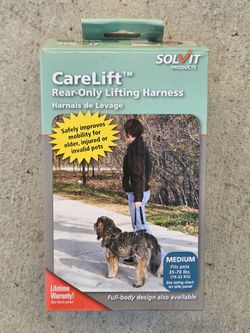 Carelift Dog Rear Harness Medium Size New