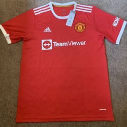 2022 Adidas Manchester United Soccer Jersey Cristiano Ronaldo #7 Mens Size XL