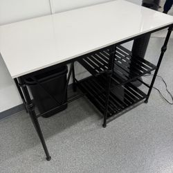 Table With Shelves