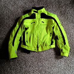 Olympia Motorcycle Jacket Hi Viz Used