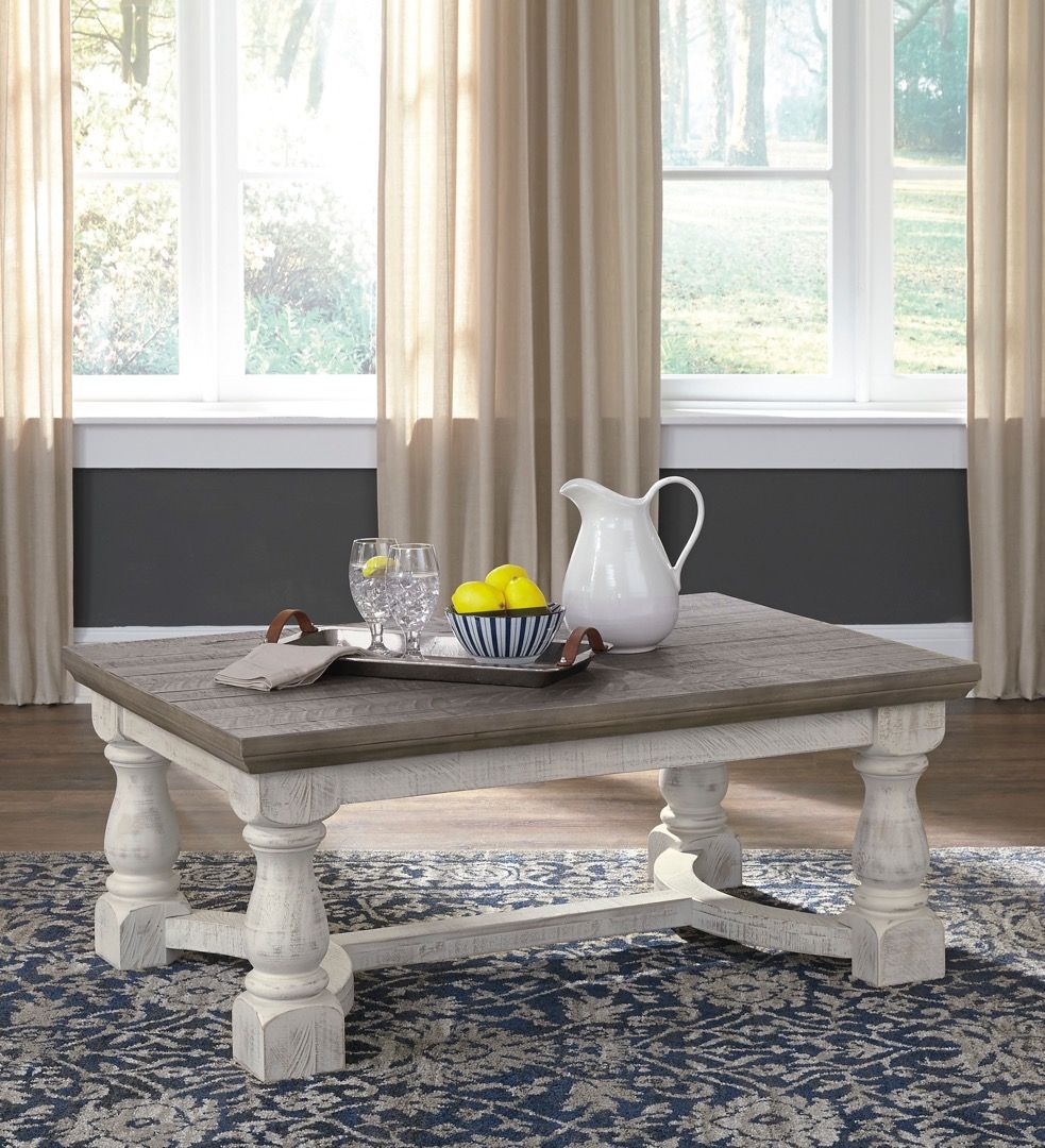 Ashley Furniture Gray/White End Table