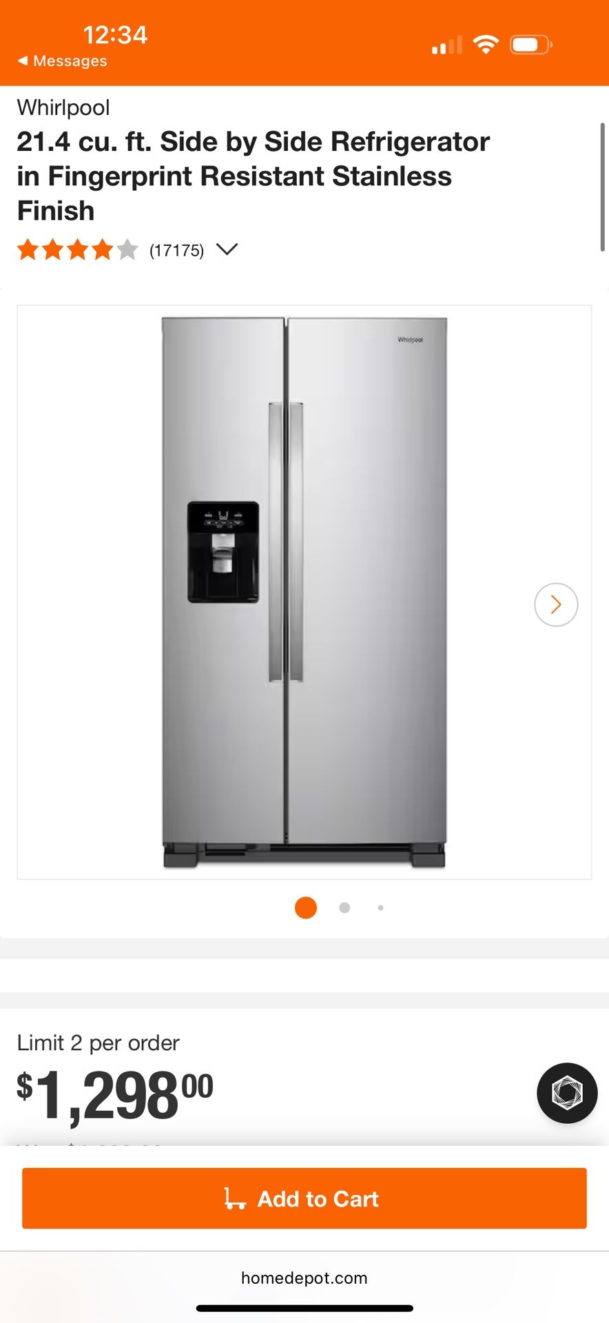 Whirlpool Fridge