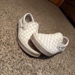 Vans,slip On’s,white,10.5