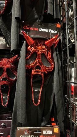 Chrome Devil Face