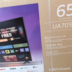 Lg 65” Tv 