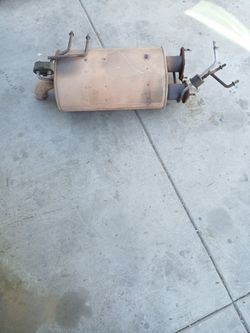 Isuzu muffler
