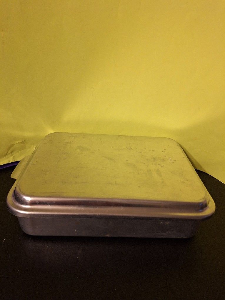 11" Foley Natural Aluminum Covered Cake Pan 2 piece -$30.00