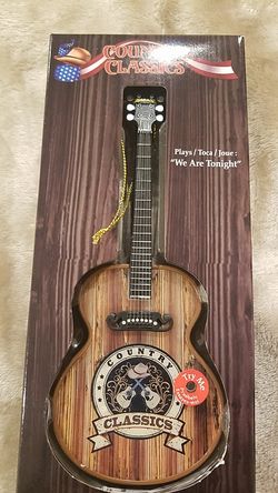 CHRISTMAS ORNAMENT COUNTRY MUSIC BILLY CURRINGTON WE ARE TONIGHT SONG