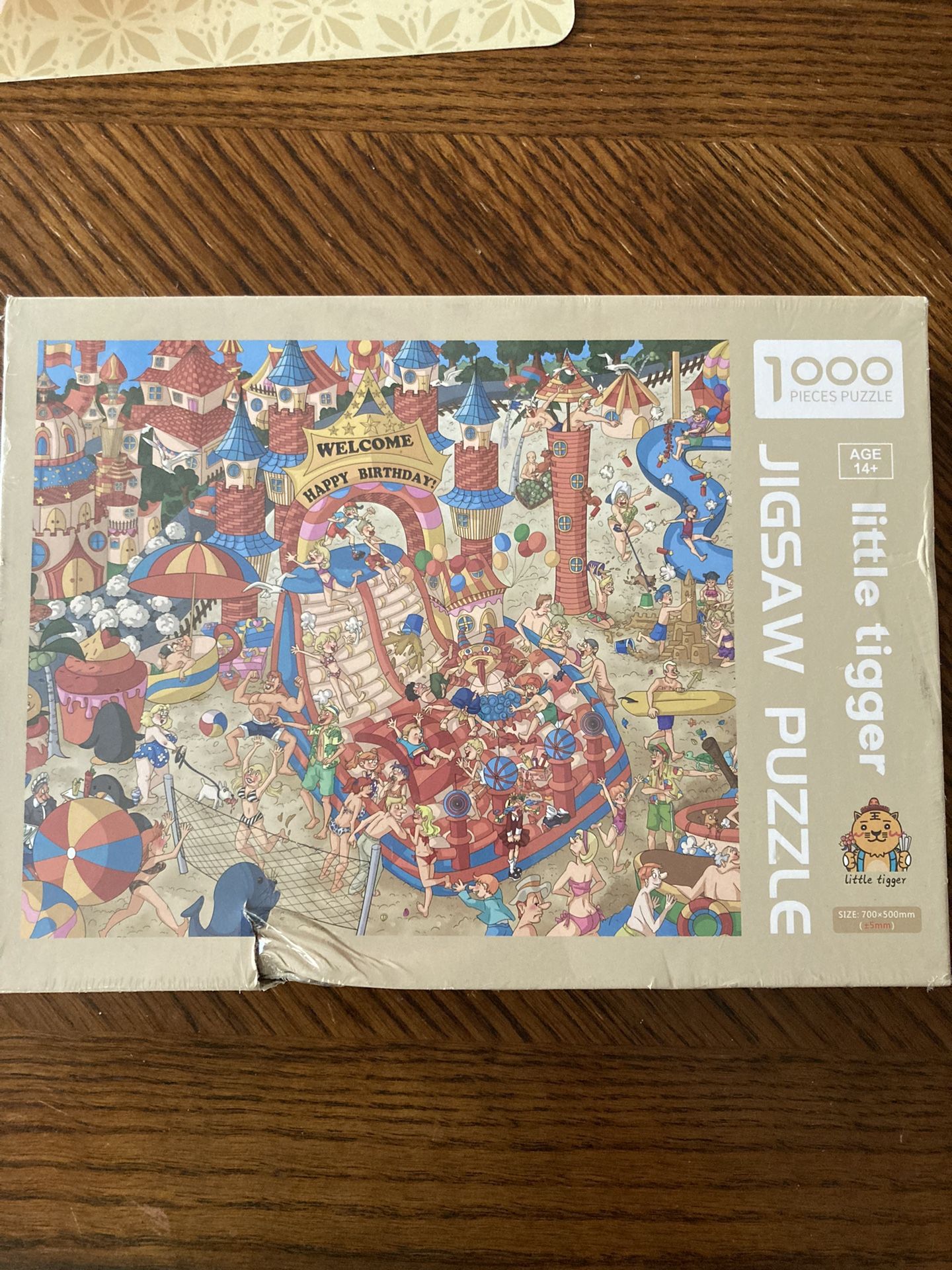 NWT 1000pcs Little Tiger Jigsaw Puzzle