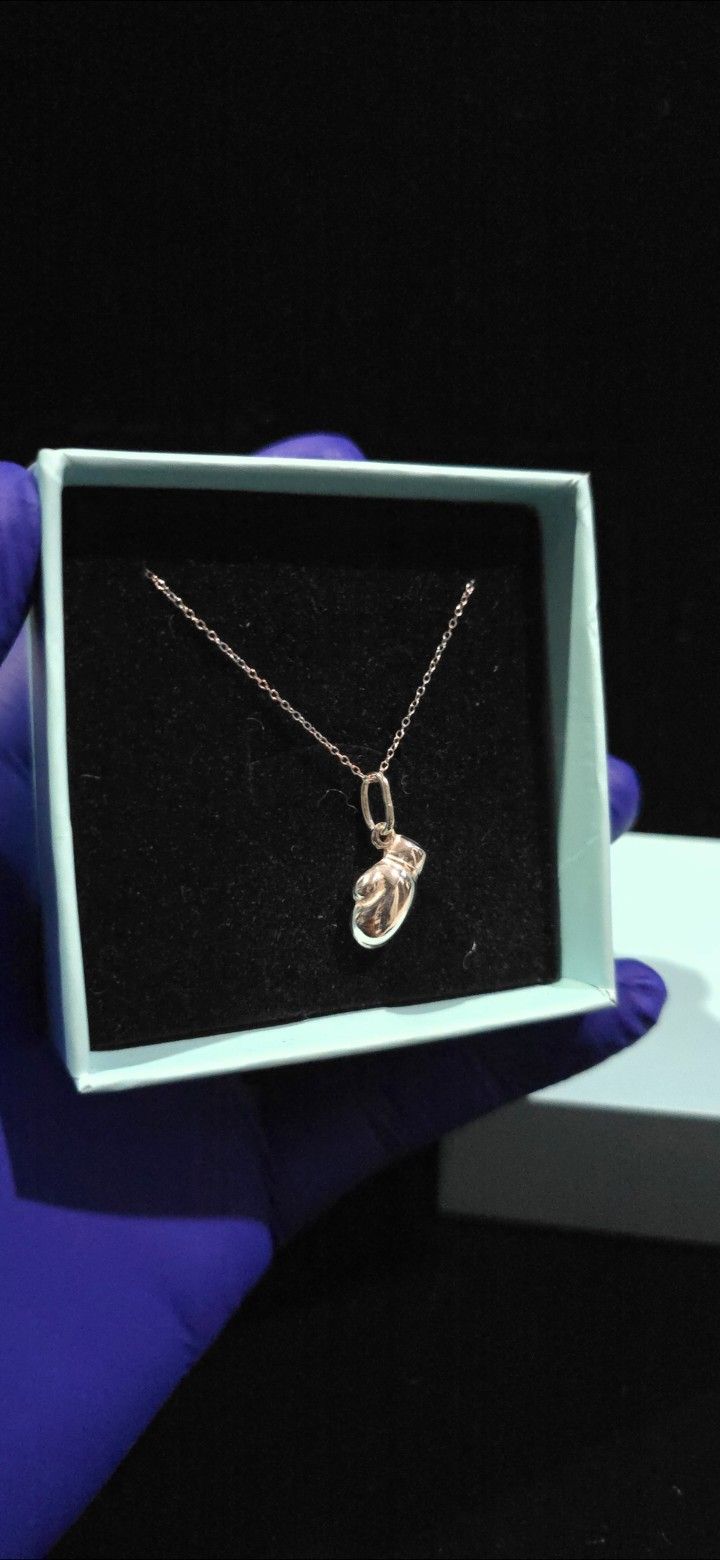 Sterling Silver Custom 3D printed "Glove"