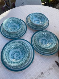 Truro Turquoise 12 Pcs Set
