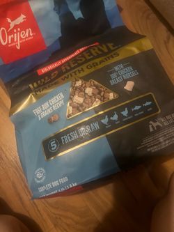 ORIJEN Wild Reserve Free-Run Chicken Dry Dog Food, 4-lb bag