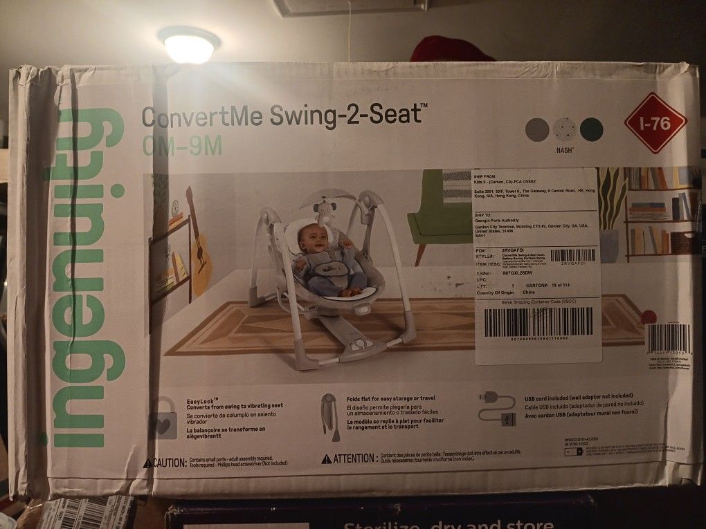 Ingenuity ConvertMe Swing-2-Seat