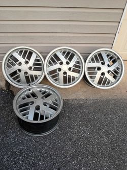 Trans am ws6 wheels full correct set
