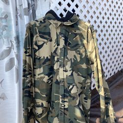 Forever 21 Army Print Shacket / Jacket