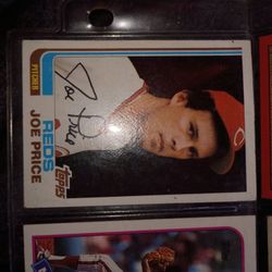 A Joe Price Card In Good Condition Want $35.00 