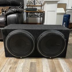 2 Rockford Fosegate P-3 12inch Subs With The Box