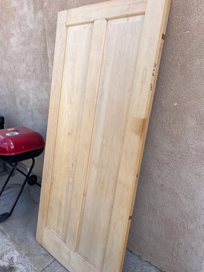 New Alder Door 
