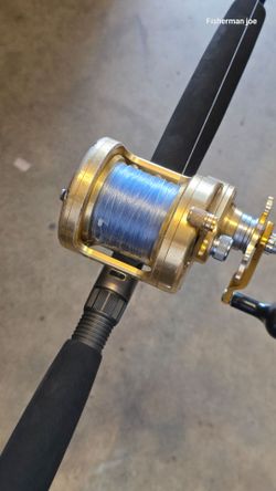 Daiwa Saltiga 40 reel/Braid/8 feet rod