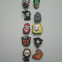 HALLOWEEN HORROR MOVIES CROC CHARMS 