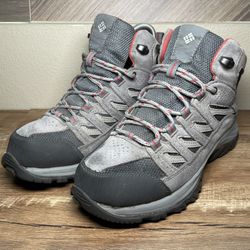 Womens Columbia Crestwood Grey Waterproof Outdoor Hiking Shoes