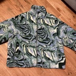 Streetwear fleece jacket | Medium/Large