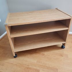 Small Shelf With Wheels