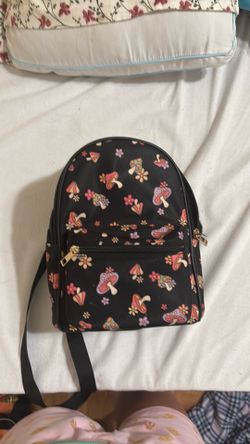 mushroom mini backpack