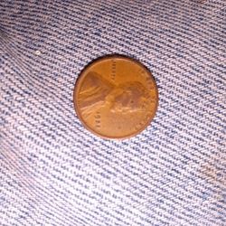 1923 Wheat Penny No Mint Mark