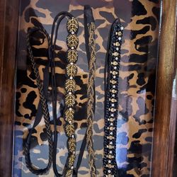 4 Beaded & Chained Headbands