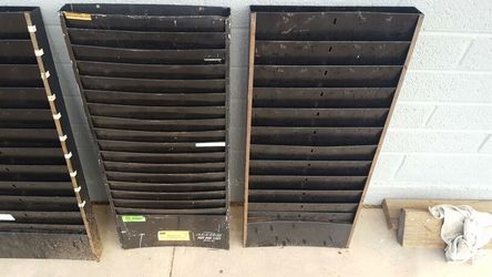 Automotive customer file shelves