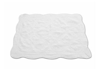 Quilted Heirloom Baby Blanket NEW