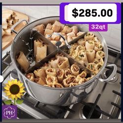 Olla Tamalera Vaporera 32qt  Especial  $285.00 Capacidad 100 Tamales Birra Pozole Menudo Barbacoa Princess House Ventas Finales