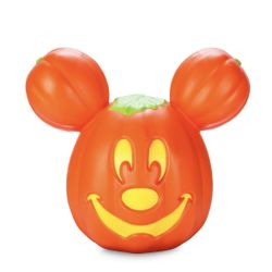 Disney Parks Mickey Mouse Light Up Pumpkin Jack-O-Lantern 2024 New MEDIUM