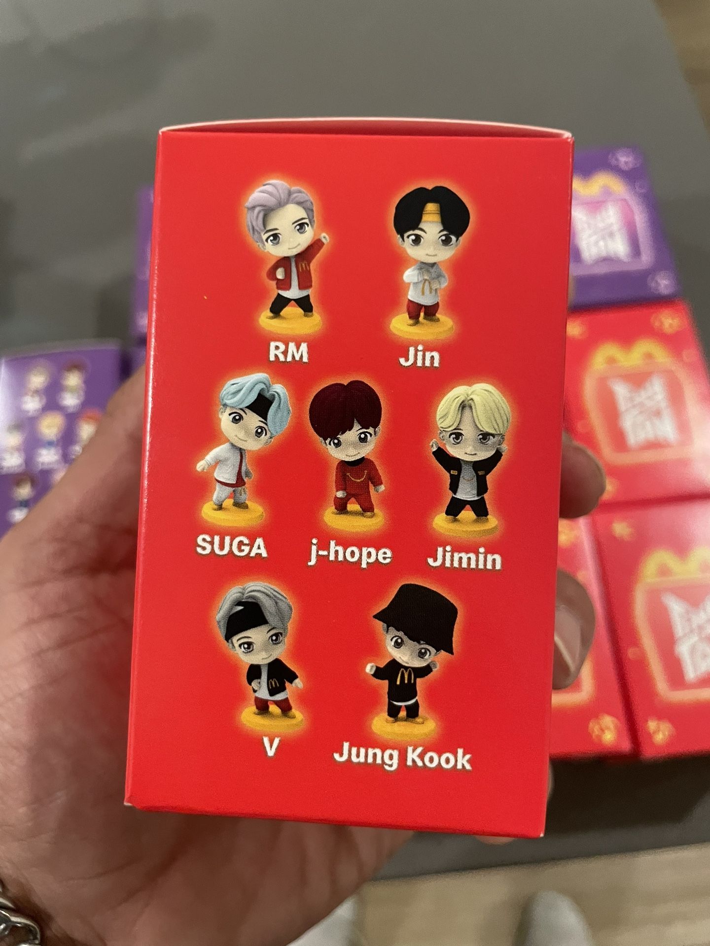 Mc Donald’s BTS Tiny Tan 