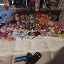 Gently Used LOL Dolls And Accessories 