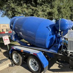 2 Yard Mixing Trailer Brand New