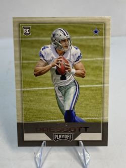 Panini Playoff 2016 Dak Prescott RC #272 Rookies Dallas Cowboys Football