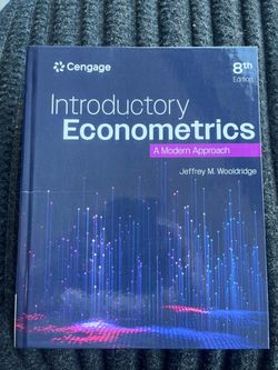 Introductory to Econometrics 8th Edition