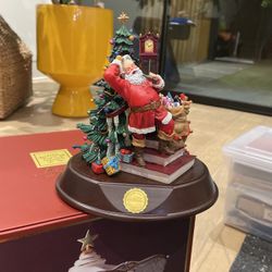 Vintage Coca Cola Santa - Franklin Mint H317P