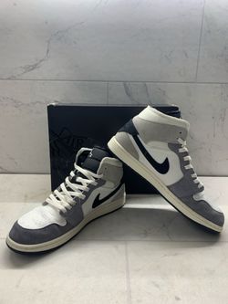 JORDAN RETRO 1 MID SE CRAFT WHITE, SIZE 11.5 (PO1016236)