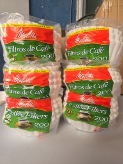 Melitta Super Premium Coffee Filters 200-Count – 6 Packs