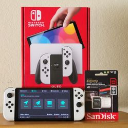 Nintendo Switch OLED With 1TB MicroSD