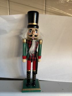 16" Red & White Candy Cane Nutcracker by Ashland®