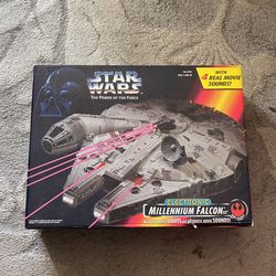 Power Of The Force Kenner /Tonka Electronic Millenium Falcon 1995
