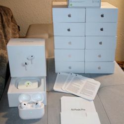 (2022) Apple AirPods Pros Generation 2, Brand New In Factory Sealed Box.