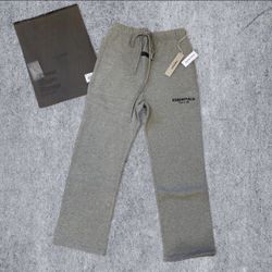 Dark Oatmeal No Cuff Essentials Sweatpants
