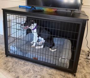 Large dog furniture dog crate