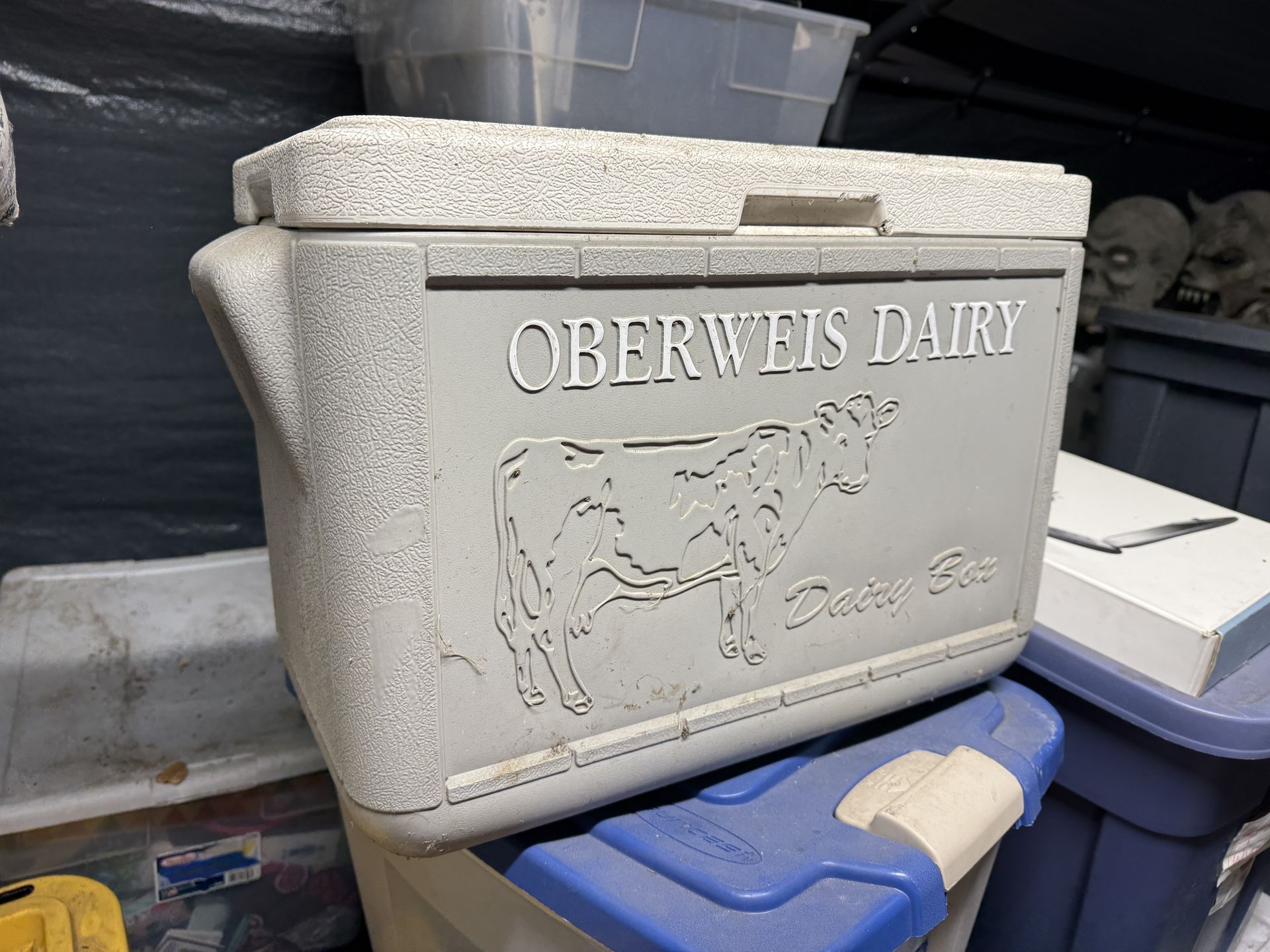 Oberweis Dairy Box Home Delivery Milk Cooler Ice Chest